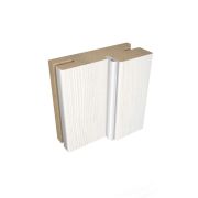 Деталь короба ТЕЛЕСКОП с уплотнителем 26х70х2050 (3) ПВХ ясень снежный