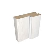 Деталь короба с уплотнителем 26х70х2050 ПВХ ясень снежный