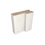 Деталь короба без уплотнителя 26х70х2050 бьянко