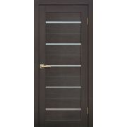 L26 Полотно дверное 900х2000 венге 3D МАТОВОЕ СТЕКЛО