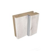 Деталь короба ТЕЛЕСКОП с уплотнителем 26х70х2050 (3) ПВХ дуб арктик