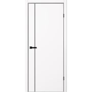 FN33 Полотно дверное 700х2000 Эмалит белый ДА (+Отв.планка)