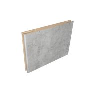 Доборный элемент ТЕЛЕСКОП 10х100х2050 (3) цемент темный