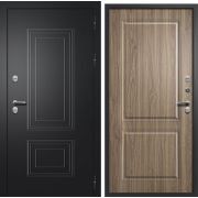 Дверь металлическая Шторм ТЕРМО (Букле Черный Орех Пекан медовый 860*2050 Левая)