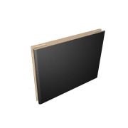 Доборный элемент ТЕЛЕСКОП 10х150х2050 (3) ПВХ черная шагрень