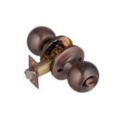 Ручка шар ARSENAL 607 AC-BK медь (фиксатор)