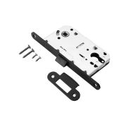 Защелка L2045 BLACK (черный) пластик, под цил. PALIDORE