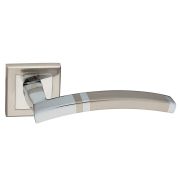 Ручка A-230 HH/PC белый никель/хром (квадрат)