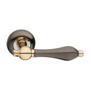 Ручка A-61 BH/PB черный никель/золото