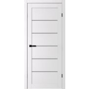 Дверное полотно Aura 220 сноу ГРАФИТ СТЕКЛО 2000х700 (П)