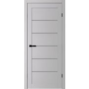 Дверное полотно Aura 220 шервуд ГРАФИТ СТЕКЛО 2000х800 (П)