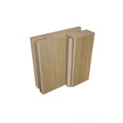 Деталь короба ТЕЛЕСКОП с уплотнителем 32х74х2050 (3) ПВХ дуб европейский