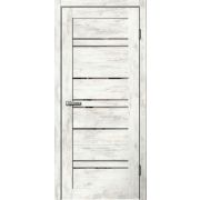 B02 Полотно дверное 700х2000 ПВХ ель альпийская ЗЕРКАЛО