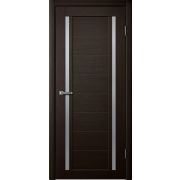 203 Полотно дверное 800х2000 ПВХ дуб мокко МАТОВОЕ СТЕКЛО