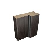 Деталь короба с уплотнителем 26х70х2050 ПВХ дуб мокко