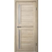 202 Полотно дверное 700х2000 ПВХ ясень латте МАТОВОЕ СТЕКЛО