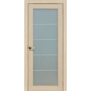 213 Полотно дверное 700х2000 ПВХ ясень латте МАТОВЫЙ ТРИПЛЕКС