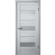 200 Полотно дверное 900х2000 ПВХ ясень пепельный МАТОВОЕ СТЕКЛО