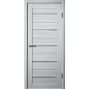 206 Полотно дверное 800х2000 ПВХ ясень пепельный МАТОВОЕ СТЕКЛО