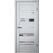 283 Полотно дверное 600х2000 ПВХ ясень пепельный ЗЕРКАЛО