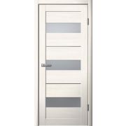 200 Полотно дверное 800х2000 ПВХ ясень снежный МАТОВОЕ СТЕКЛО